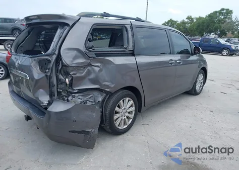 2017 Toyota Sienna Limited Premium 7 Passenger z USA, uszkodzony, nr VIN 5TDDZ3DC6HS147381